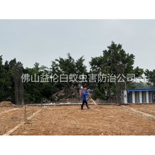 西樵新建地基预防白蚁工程
